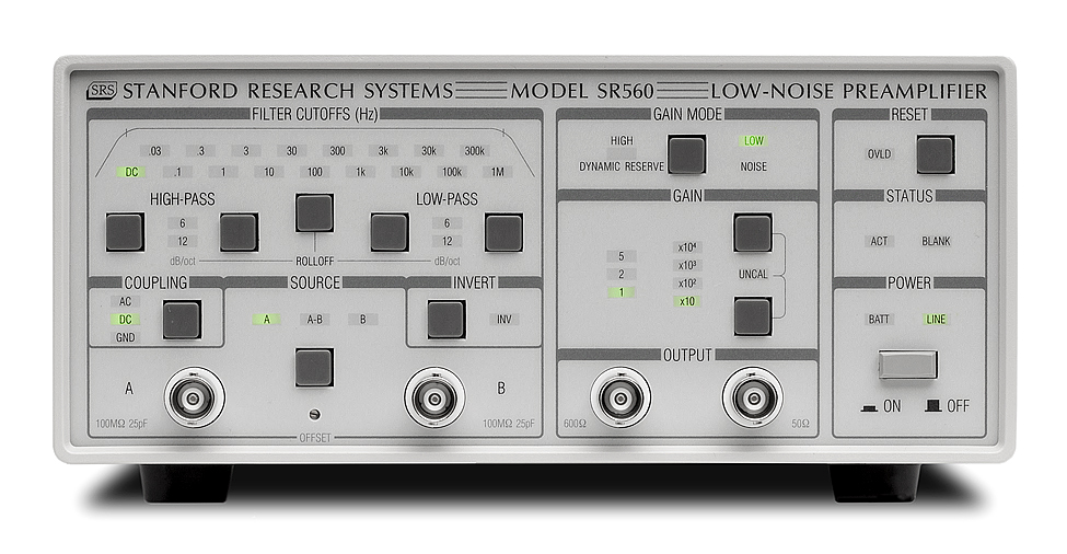 斯坦福SR560低噪声电压放大器