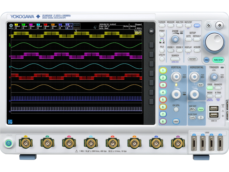 横河混合信号示波器 DLM5000系列