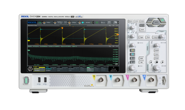 update新品 普源精电RIGOL  DHO1000系列12-bit高性价比示波器
