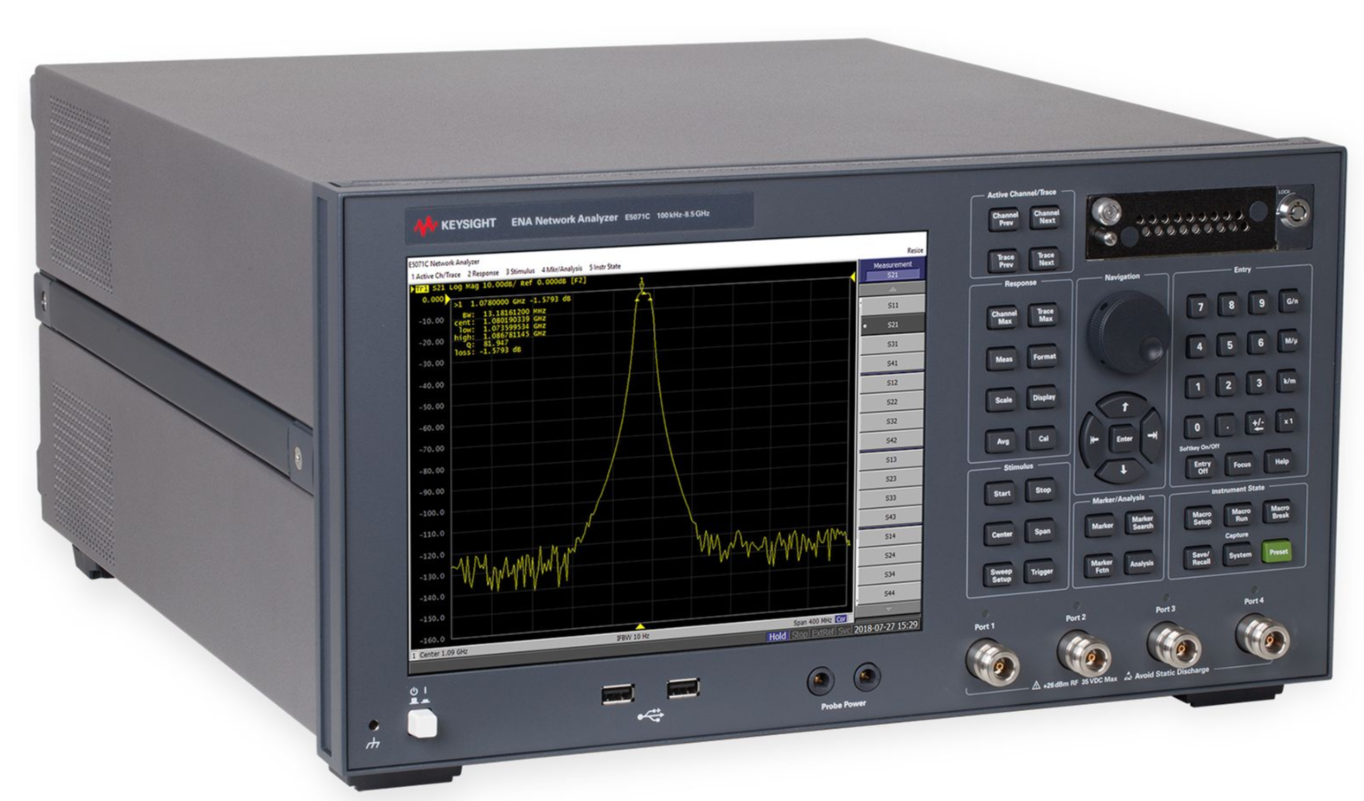 租售 二手 Keysight E5071C ENA 矢量网络分析仪