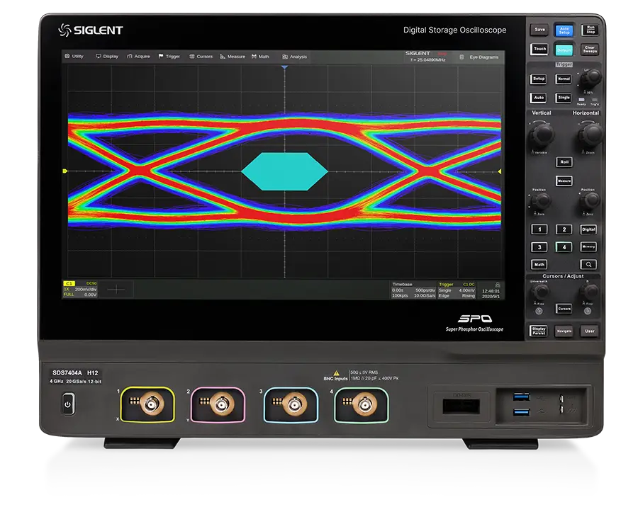 国产鼎阳 SDS7000A系列高分辨率数字示波器2GHz-4GHz，20GS/s采样率，4通道，1Gpts记录长度