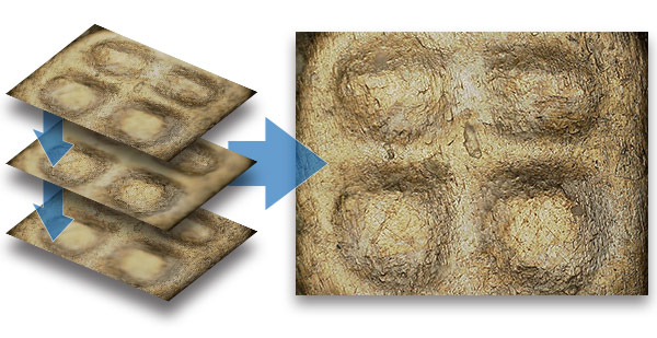 自动对焦 - 多焦平面复合.