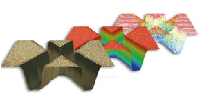 real colors / pseudo color or mix